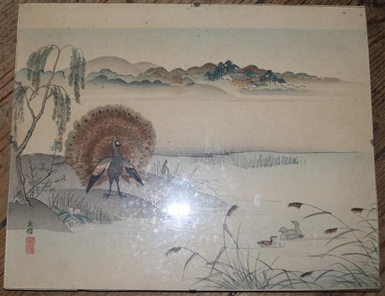 Box of woodblock pictures
